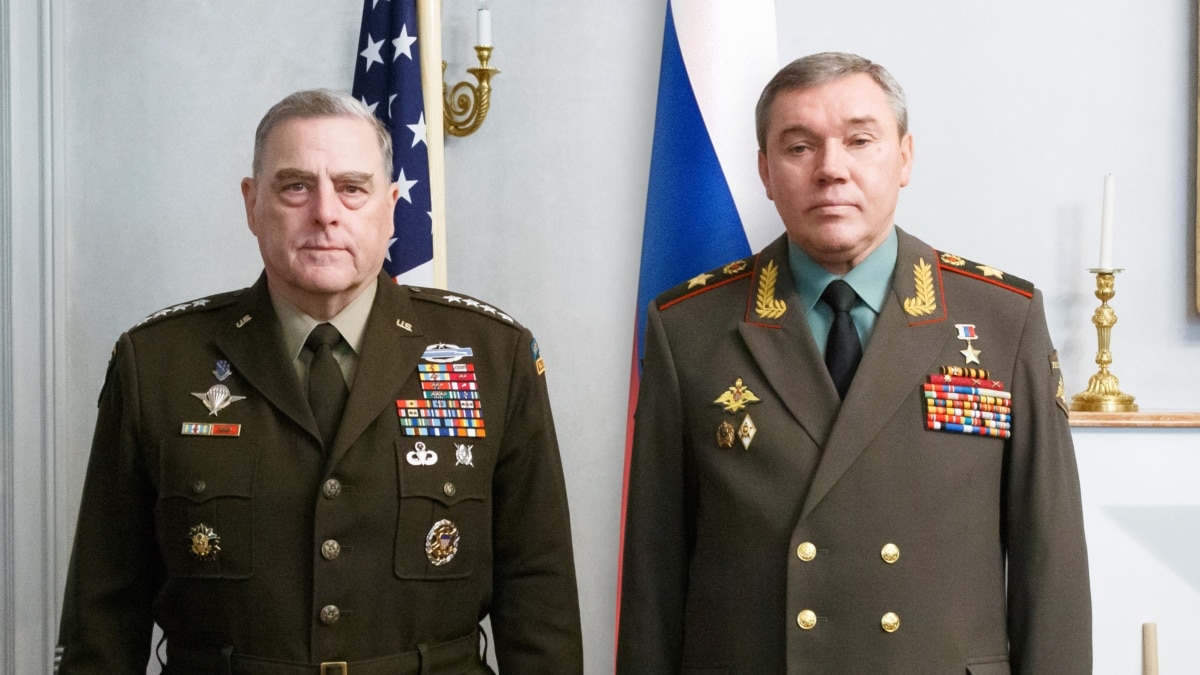 U S Russian Military Chiefs Speak On The Phone Amid Heightened Tensions Over Ukraine