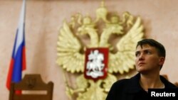 Надія Савченко у Верховному суді Росії. Москва, 26 жовтня 2016 року