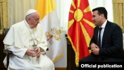 Премиерот Заев се сретна со Неговата Светост Папата Франциск