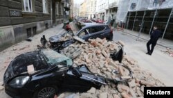 Pasojat e tërmetit në Zagreb