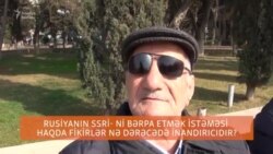 Rusiya SSRİ-ni bərpa etmək istəyir? - Bakıda sorğu