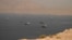 Anije në Ngushticën e Hormuzit, siç shihen nga Musandam, Oman, 18 qershor 2026.