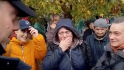 Evacuations, Humanitarian Mission Begin In Russian-Occupied Ukrainian City Of Oleshky