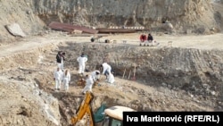 Gërmimet në Kizhevak të Serbisë. Dhjetor, 2020.