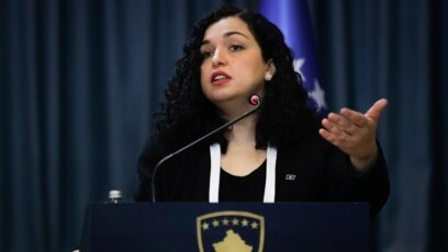 Vjosa Osmani. 