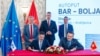 Potpisivanje ugovora o finansiranju druge dionice auto puta Bar-Boljare, Crna Gora, 24.jul 2025. 