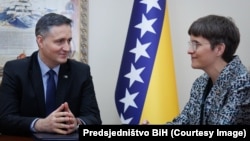 Član Predsjedništva BiH Denis Bećirović i njemačka ministrica Anna Lührmann