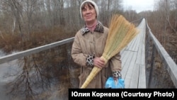 Жительница Усть-Чаи Ольга Макарова