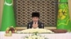 Президент Туркменистана совершил жертвоприношение. Муфтий молил защитить его от "видимых и невидимых бед"