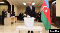 İlham Əliyev referendumda-26 sentyabr 2016