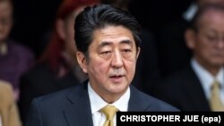 Премьер-министр Японии Синдзо Абэ (архив)