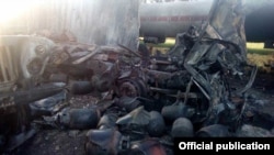 Последствия взрыва газа в Ананьево