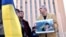 Armenia -- A protest action in support of Nadia Savchenko, Yerevan, 8Mar2016