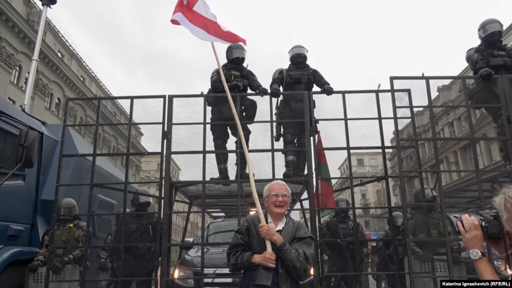 Протесты в Минске