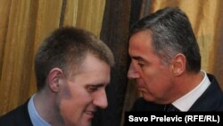 Igor Lukšić i Milo Đukanović, 7. april 2011