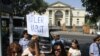 Armenia -- Activists protest in Yerevan against Armenia’s membership in the Moscow-led Customs Union, 3 Sep, 2014.