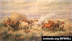 Юліюш Косак, «Табун на Падольлі» (1886).