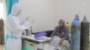 آرشیف- یک بیمار مبتلا به ویروس کرونا در شفاخانه افغان-جاپان