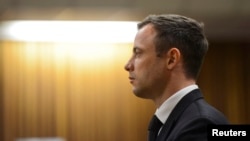 Oscar Pistorius na izricanju presude, Pretoria, 21. oktobar 2014.