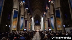 U.S. - An ecumenical service at Washington's National Cathedral dedicated to the Armenian genocide centennial, 7May2015.