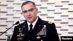 The commander of U.S. forces in Europe, General Curtis Scaparrotti (file photo)