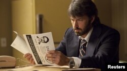Actor Ben Affleck is shown in a scene from the film "Argo."