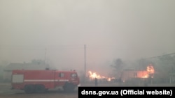 Гасіння пожеж на Луганщині, 1 жовтня 2020 року