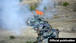 Воена вежба, Армија, македонска војска