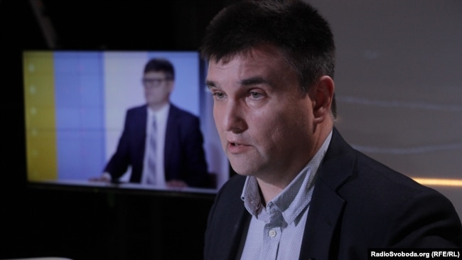 Павло Клімкін у студії Радіо Свобода