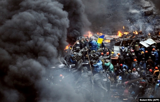 Революція гідності. Майдан Незалежності в Києві, 20 лютого 2014 року