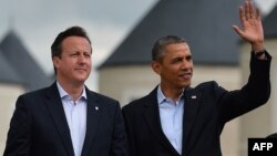 David Cameron və Barack Obama