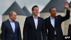 Владимир Путин на последнем для российского президента саммите «Большой восьмерки» в Северной Ирландии в июне 2013 года. 