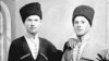 North Ossetian native Murzakan Kuchiev (1890-1940) (right) claimed to have been plucked from icy Atlantic waters after the "Titanic" sank in April 1912. 