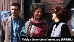 Актеры, участвовавшие в перфомансе: Алим Алиев, Нателла Шавадзе, Шакима Гиян