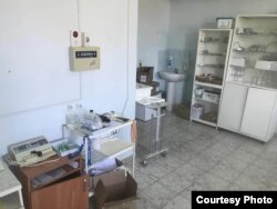 Оралдағы инфекциялық аурухананың бөлмесі.
