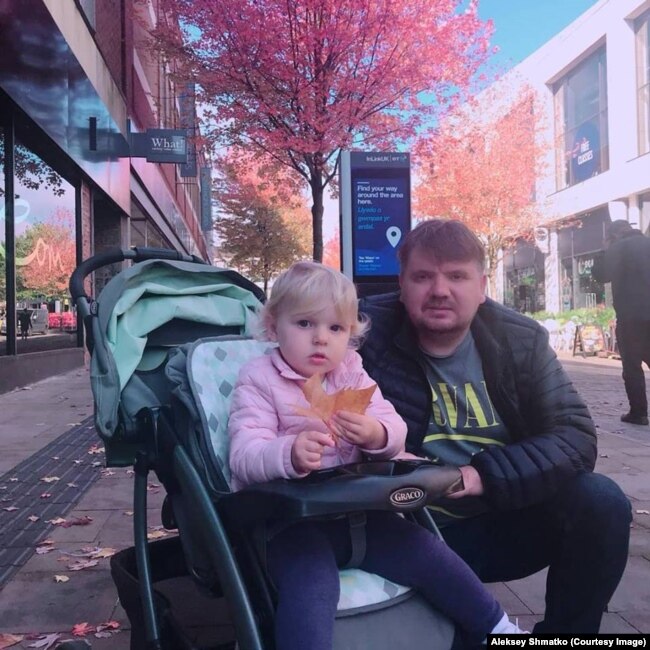 В Великобритании у Алексея Шматко родилась дочь