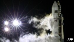 Запуск космического аппарата "Фобос-Грунт" с Байконура. 9 ноября 2011 г.