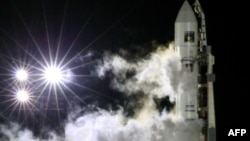 Ракета-носитель «Зенит» на стартовой площадке на космодроме Байконур. Иллюстративное фото.
