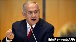 Israeli Prime Minister Benjamin Netanyahu has claimed that Israeli intelligence seized tens of thousands of documents on Iran's disputed nuclear program. (file photo)