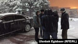 Бішкектегі «Манас» әуежайында. 26 ақпан 2017 жыл.