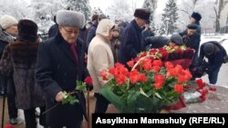 Дінмұхамед Қонаевты еске алу шарасы. Алматы, 12 қаңтар 2019 жыл