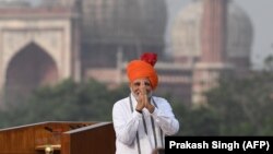Индиянын премьер-министри Нарендра Моди. Нью-Дели. 15-август, 2018-жыл. 