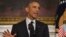 U.S. -- President Barack Obama delivers a statement from the White House in Washington, September 18, 2014