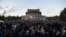 Armenia -- Three political forces hold a rally in Liberty Square, Yerevan, 10Oct2014