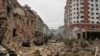 Последствия обстрела Киева 28 сентября