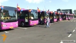 Գյումրի են բերվել նոր չինական ավտոբուսներ