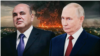 Коллаж: Мишустин и Путин