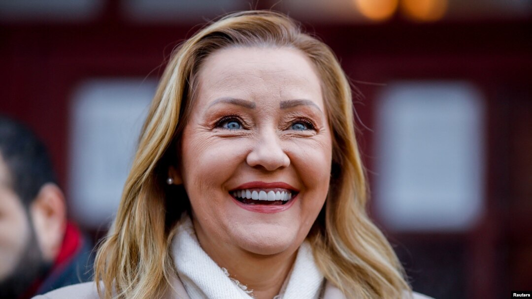 Elena Lasconi, candidatul USR la președinția României, calificată în turul II de scrutin, care va avea loc pe 8 decembrie.
