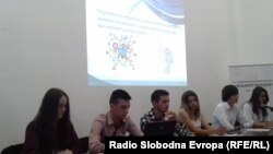 Архива: Група средношколци од средното училите „Таки Даскало“ во Битола.
