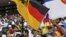 تصویر آرشیف : طرفداران فوتبال جرمنی 
